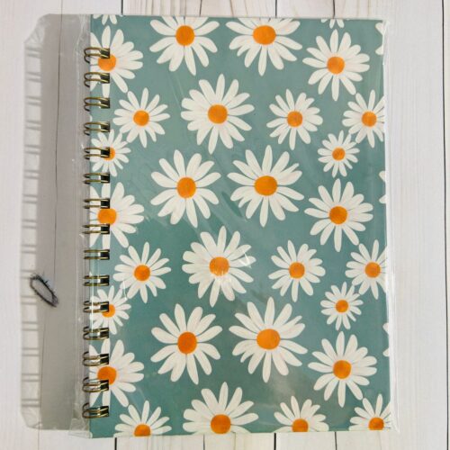 A5 Notebook Flowers Soft Cover