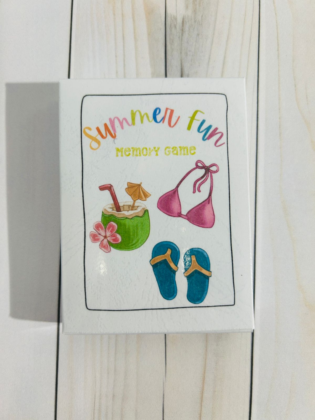 Memory Cards - Summer Fun