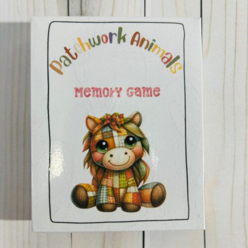 Memory Cards - Patchwork Animals