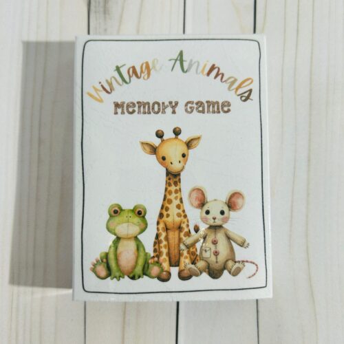 Memory Cards - Vintage Animals