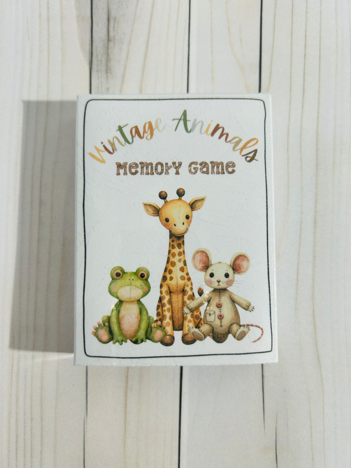 Memory Cards - Vintage Animals