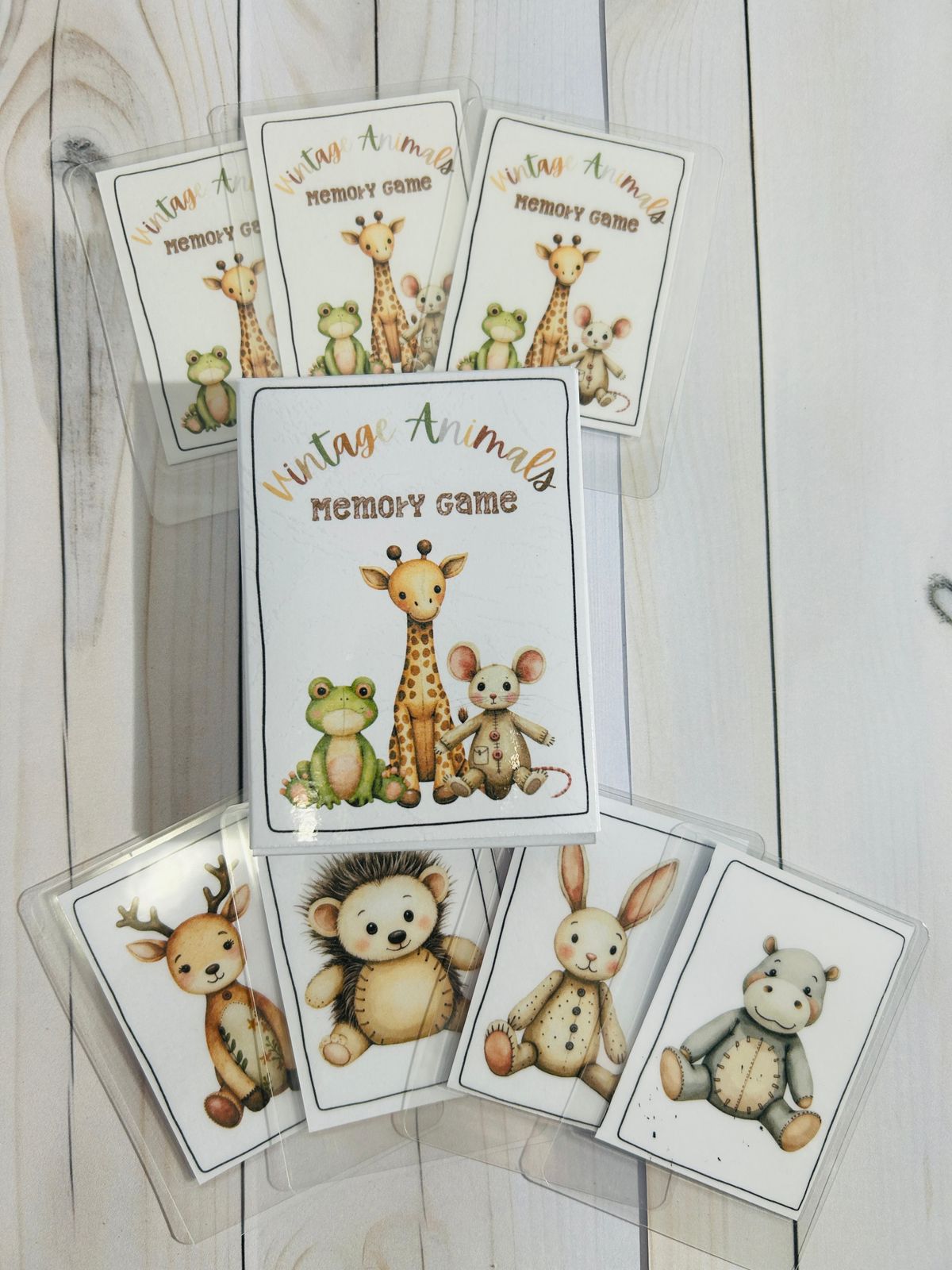 Memory Cards - Vintage Animals - Image 2