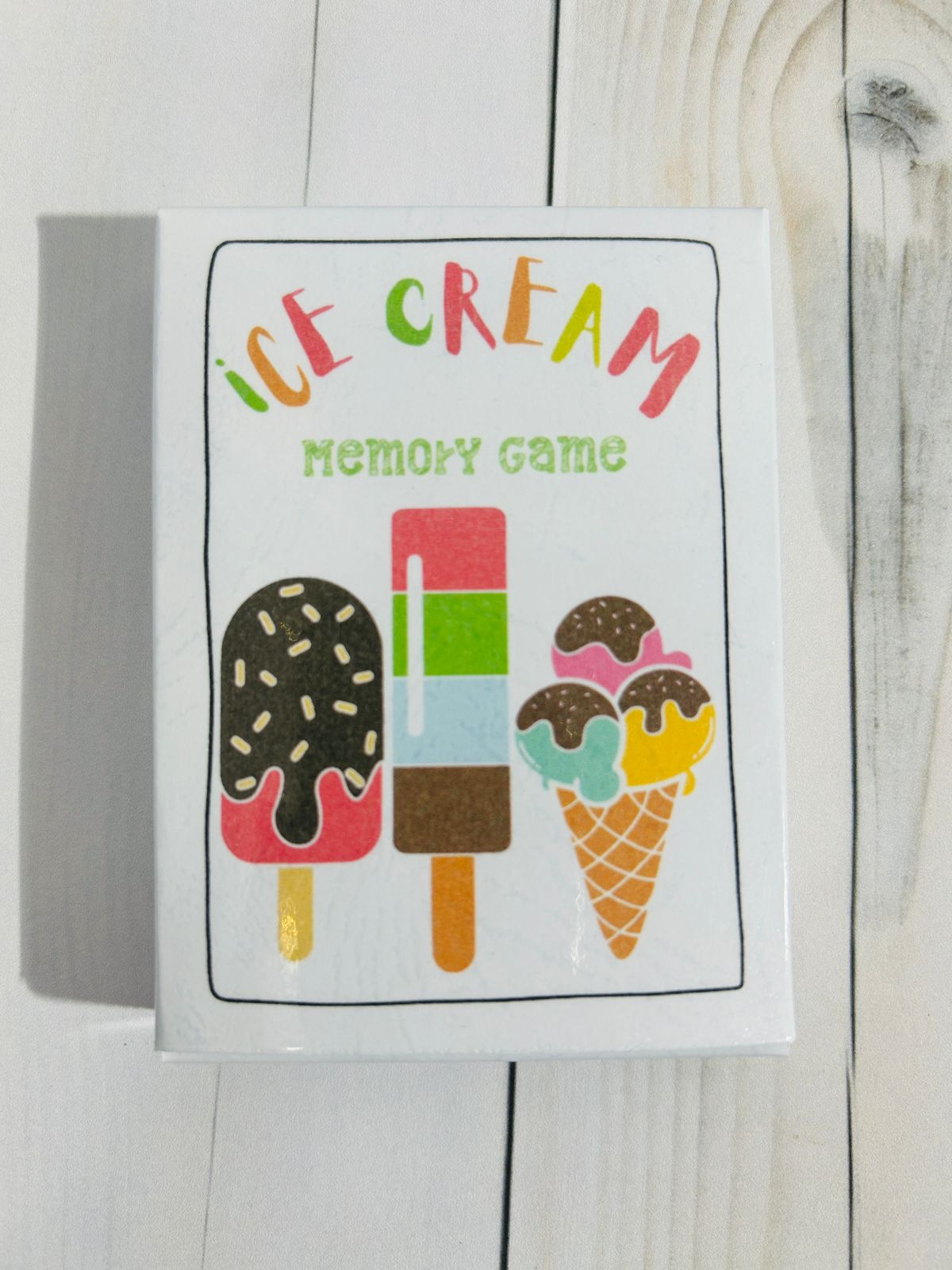 Memory Cards - Ice Cream