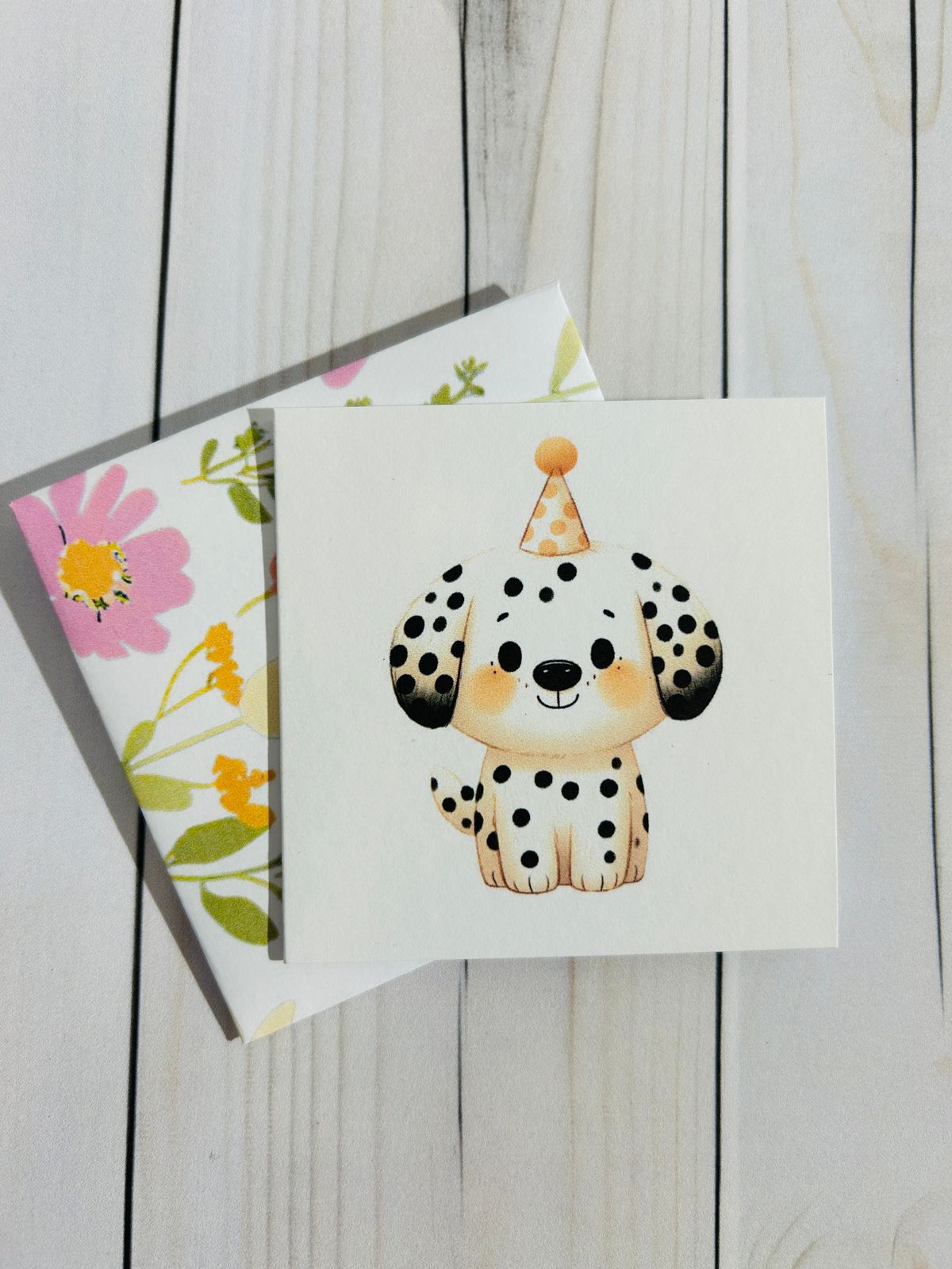 Mini - Happy Birthday Dalmatian dog