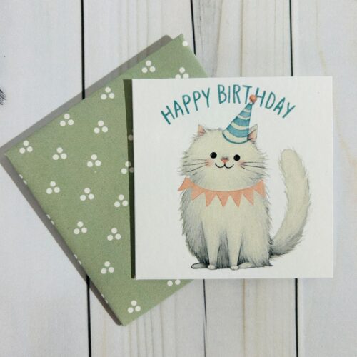 Mini - Happy Birthday kitty