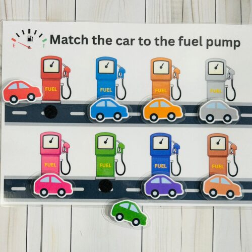 Match the car to the fuel pump