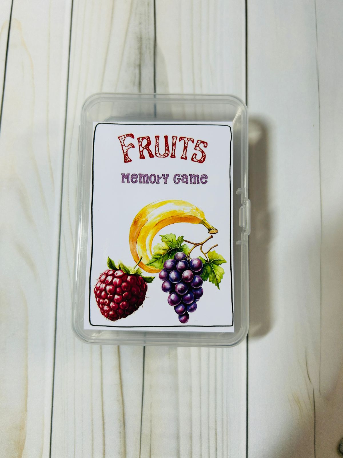Memory Cards - Fruits
