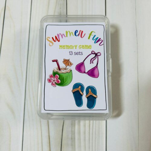 Memory Cards - Summer Fun