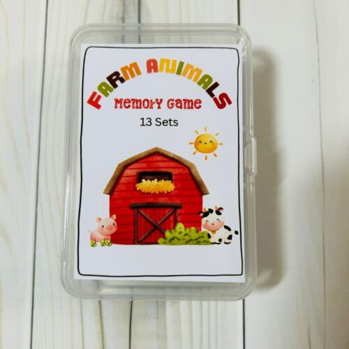 Memory Cards - Farm Animals