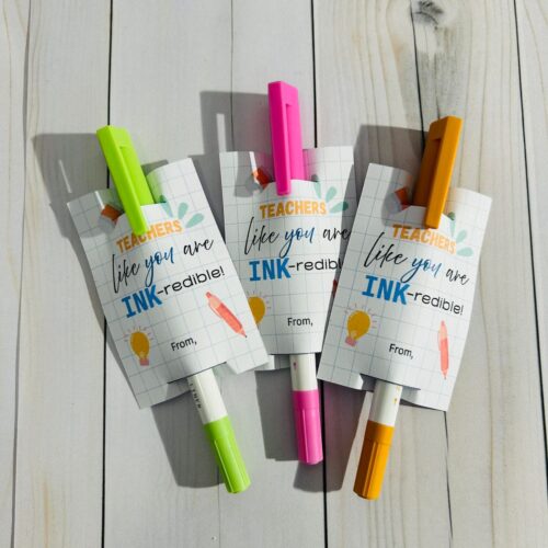 Teachers like you are INK-redible!