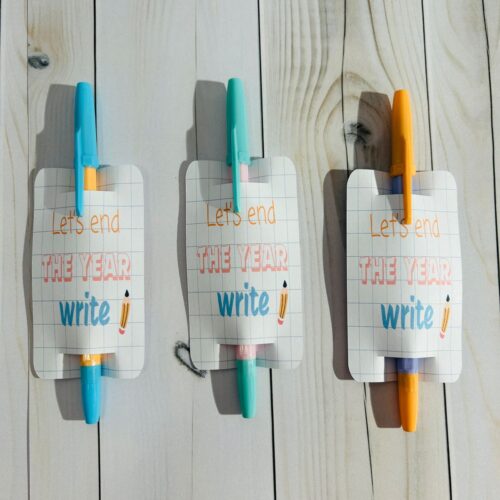 Let's end the year write!