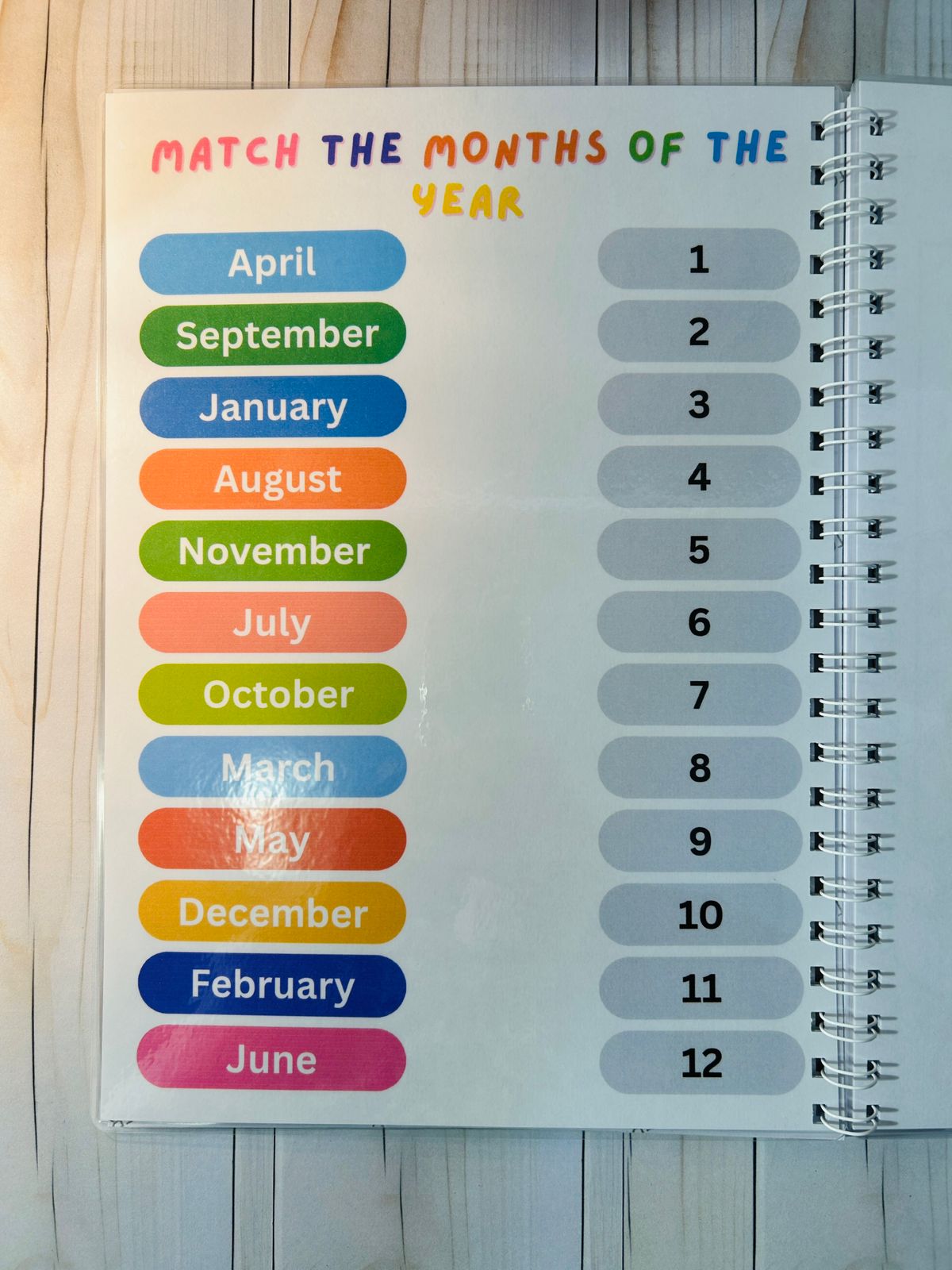 Reusable Learning Busy Book - Image 18