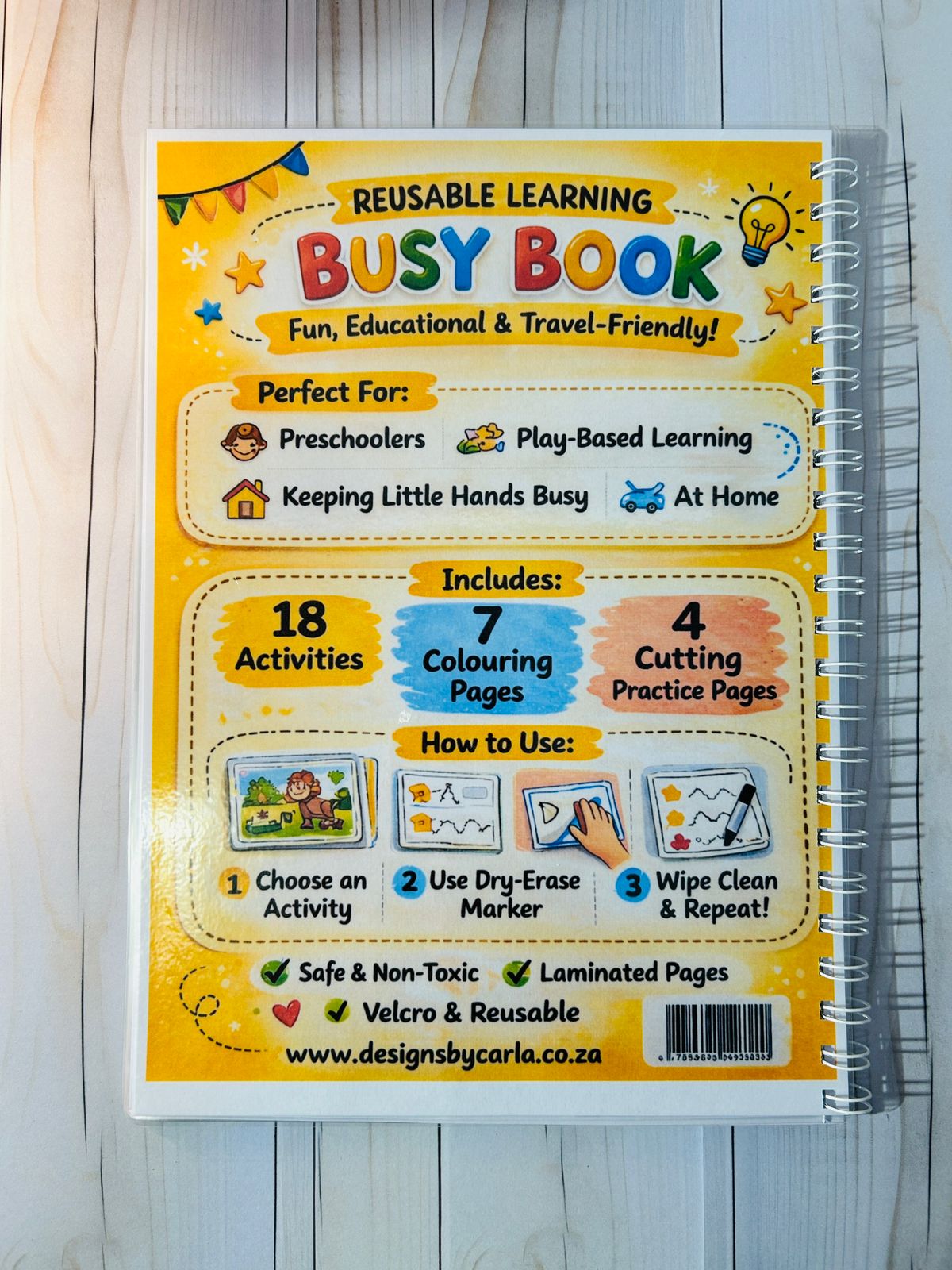 Reusable Learning Busy Book - Image 22