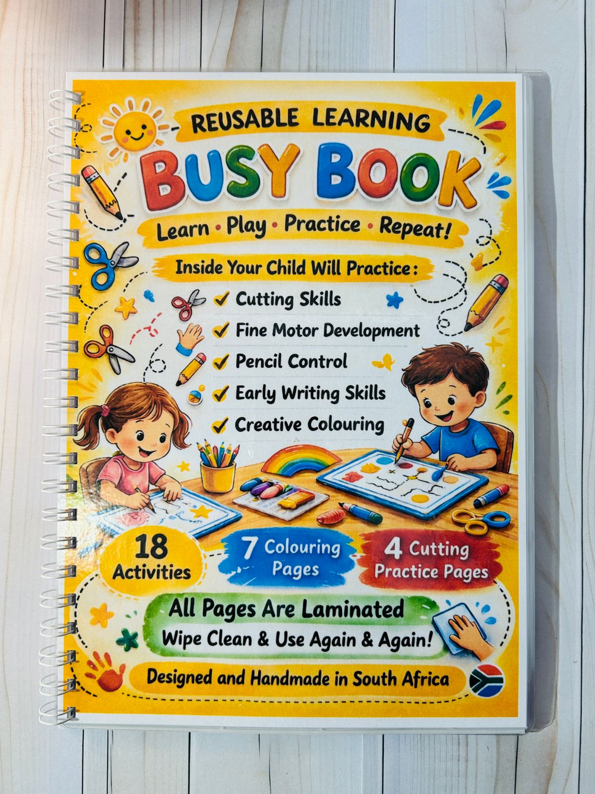 Reusable Learning Busy Book