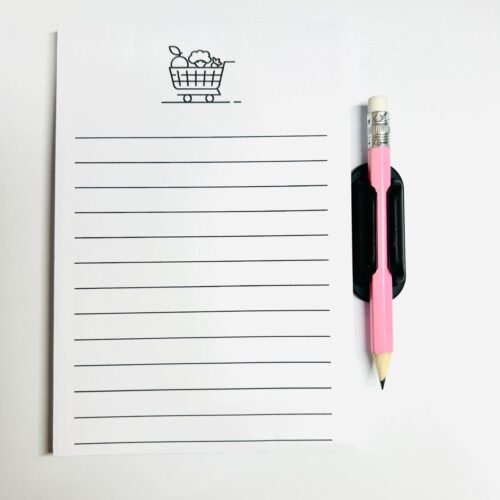 Magnetic Grocery List Notepad Bundle